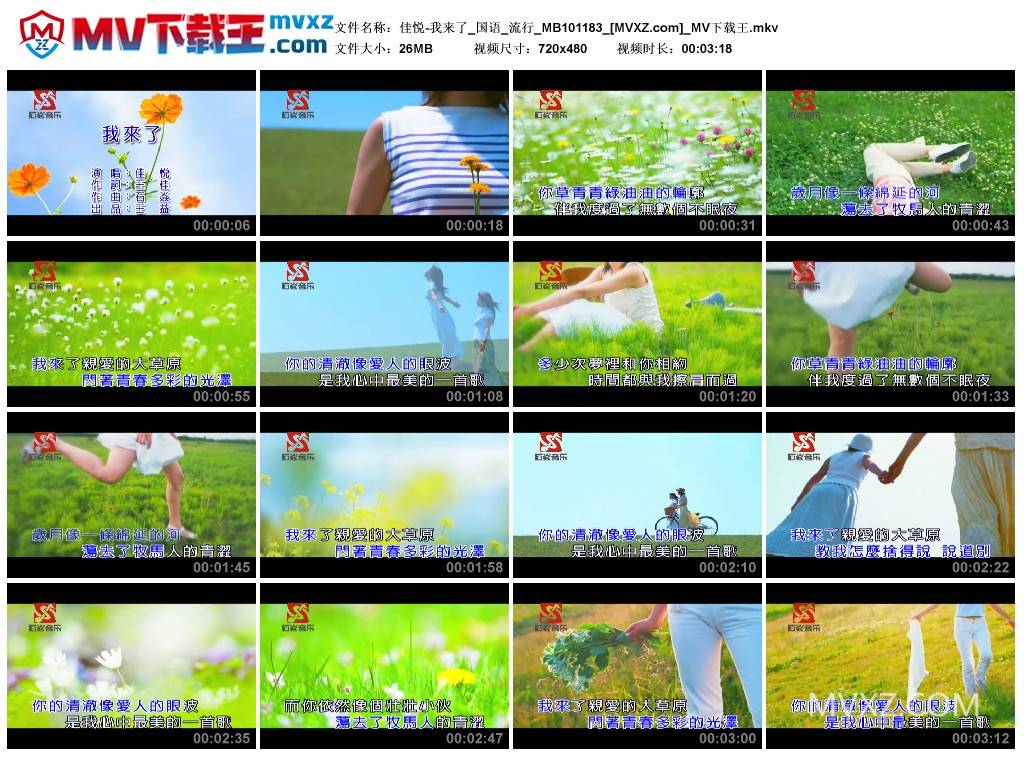 佳悦-我来了_国语_流行_MB101183